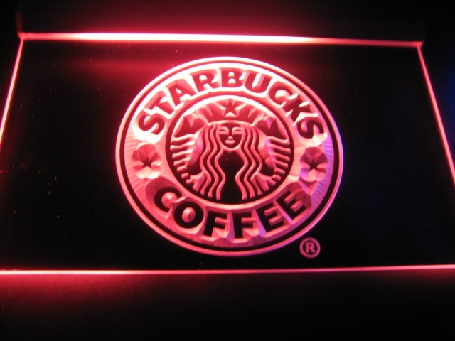 Starbucks Coffee Logo LED Light Sign